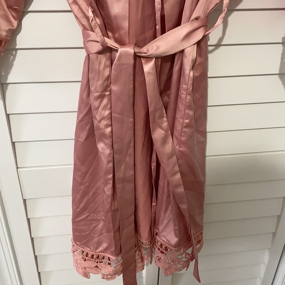 Pink Belted Robe - One Size - Picture 4 of 5
